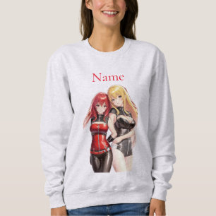 Niedlich Girls Anime Thunder_Cove Sweatshirt