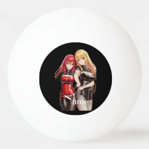 Niedlich Girls Anime Thunder_Cove Tischtennisball
