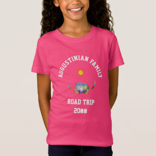 Niedlich Girls Family Road Trip T-Shirt