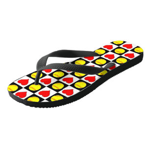 Niedlich Girls' Fastballspiel Flip Flops