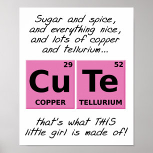 Niedlich Girls Funny Poster