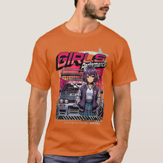Niedlich Girls Performance JDM Race Driver - Japan T-Shirt