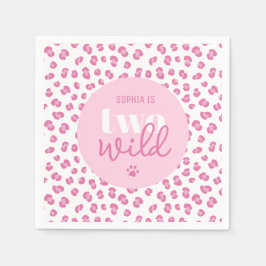 Niedlich Girl's zweite Geburtstagsparty Serviette