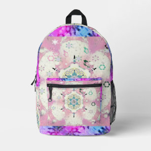 Niedlich Girly Bedruckter Rucksack