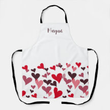 Niedlich Girly Hand Gezeichnet Herz Whimsical Roma