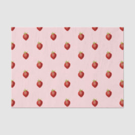 Niedlich Girly Strawberry Soft Pink Seidenpapier