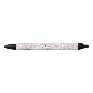 Niedlich Girly Unicorn Rainbow Stars Individuelle Kugelschreiber