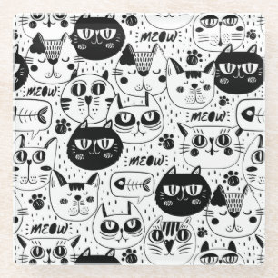 Niedlich Glasuntersetzer