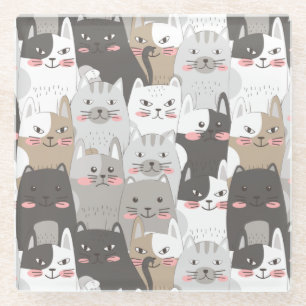 Niedlich Glasuntersetzer