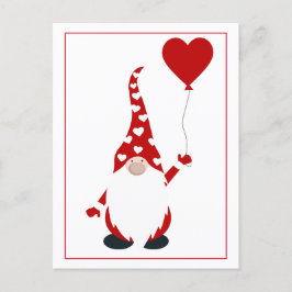 Niedlich Gnome Valentine Postkarte