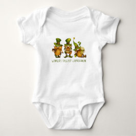 Niedlich Gnomes Tallest Leprechaun St Patrick's Da Baby Strampler