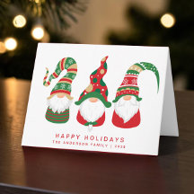 Niedlich Gnomes Weihnachten