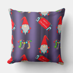 Niedlich Gnomes Weihnachten Kissen