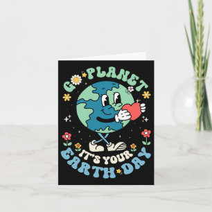 Niedlich Go Planet Der Tag der Erde 2025 Lehrerkin Karte