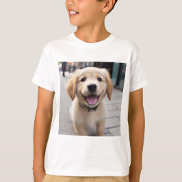Niedlich Golden Retriever T Shirt - Süße Tier Shir