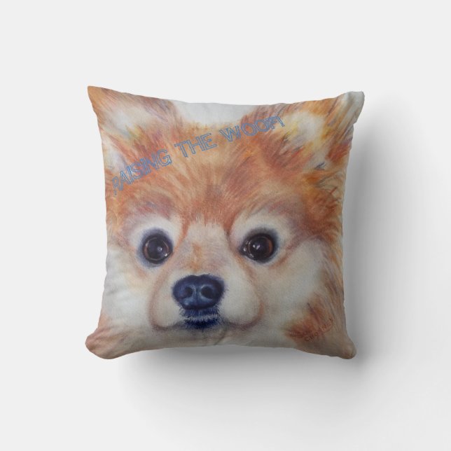 NIEDLICH GOLDEN SPITZ KISSEN (Vorderseite)