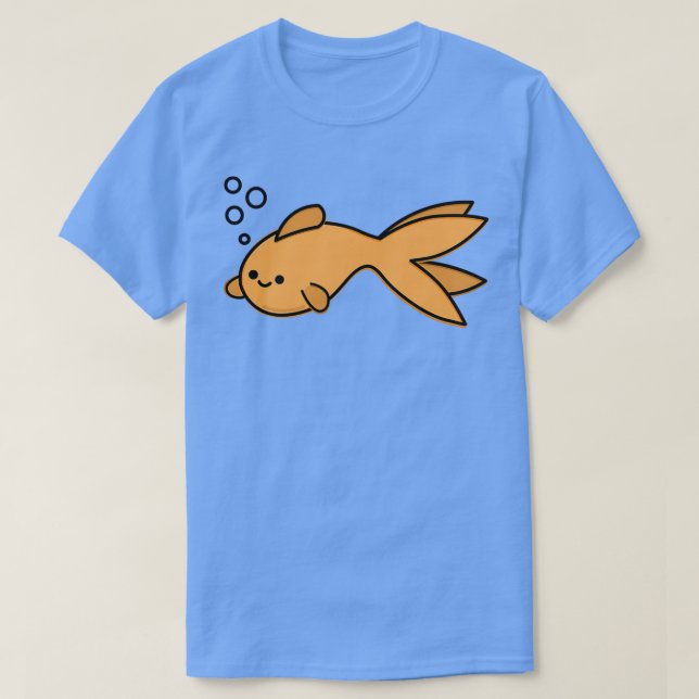 Niedlich Goldfish 1 T-Shirt (Design vorne)