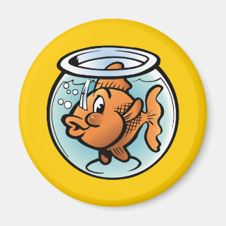 Niedlich Goldfish Magnet