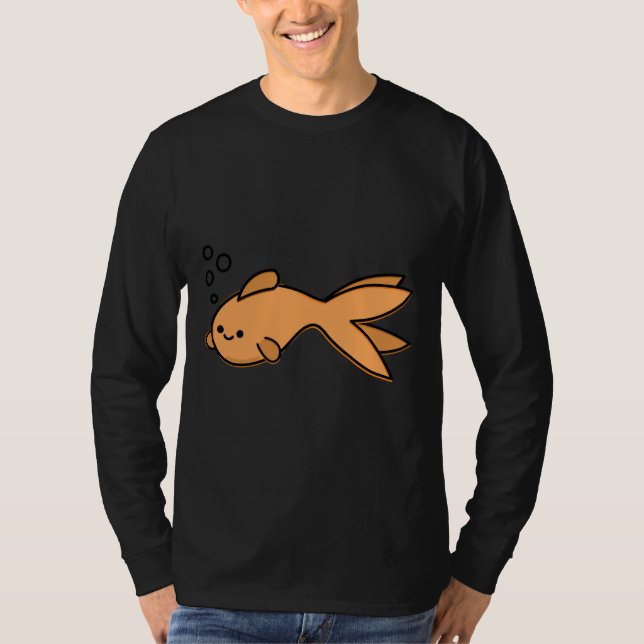 Niedlich Goldfish T-Shirt (Vorderseite)