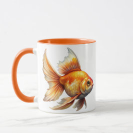 Niedlich Goldfish Tasse