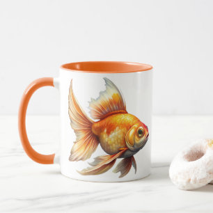 Niedlich Goldfish Tasse