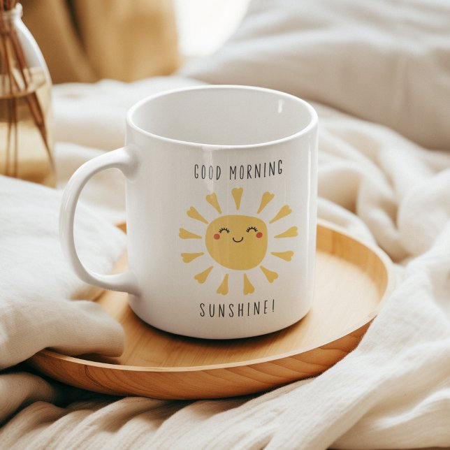 Niedlich Good Morning Sunshine Kawaii Kaffeetasse (Von Creator hochgeladen)