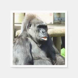 NIEDLICH GORILLA SERVIETTE