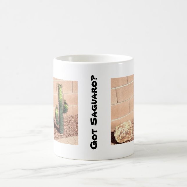 Niedlich Got Saguaro Cactus Morphing Tasse (Mittel)