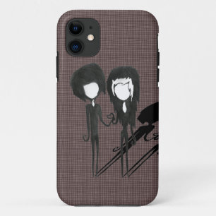 Niedlich Goth Emo Couple Boy and Girl Case-Mate iPhone Hülle