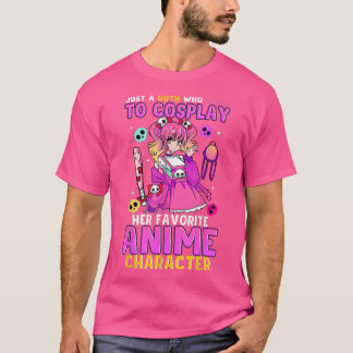 Niedlich Goth Girl Liebe Cosplay Anime Pastel Goth T-Shirt
