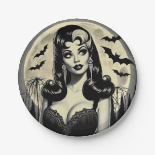 Niedlich Goth Girl Pappteller