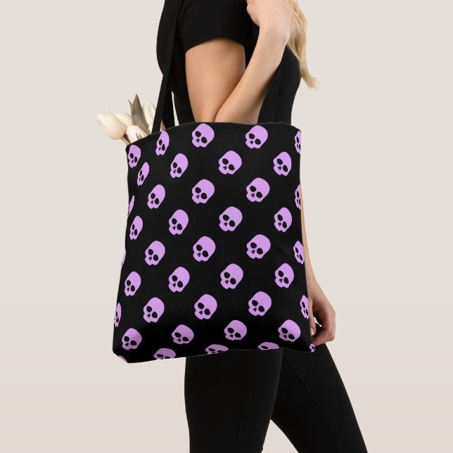 Niedlich Goth Pink Skulls (Von Nahem)