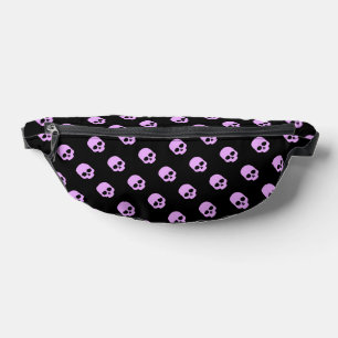 Niedlich Goth Pink Skulls Bauchtasche