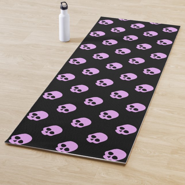 Niedlich Goth Pink Skulls Yogamatte (Beispiel)