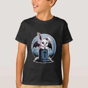 Niedlich Gothic Vampire Bunny Kawaii Halloween T-Shirt