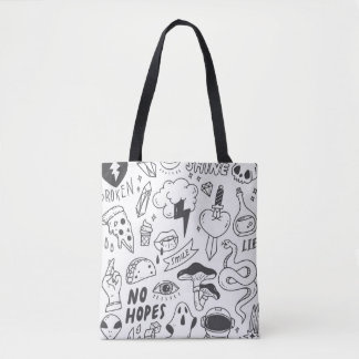 Niedlich Graffiti: Doodle Art Set.