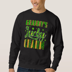 Niedlich Grammy S Lucky Charm Leopard Kleeblatts S Sweatshirt