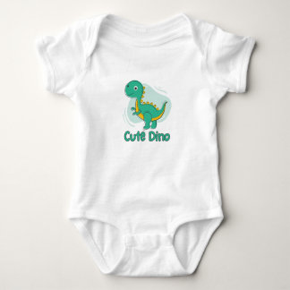 NIEDLICH Green Dinosaurier Baby Strampler