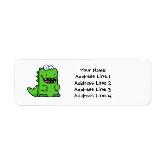 Niedlich Green Happy Dinosaur