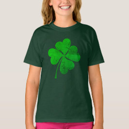 Niedlich Green Lucky 4 Blätter Clover St. Patrick' T-Shirt