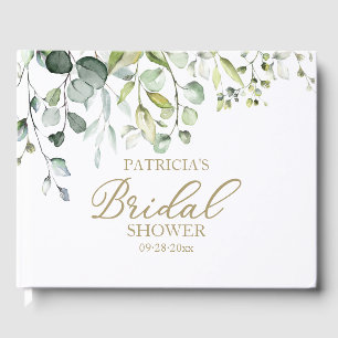 Niedlich Greenery Eucalyptus Brautparty Gästebuch