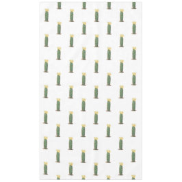 Niedlich-grüne Kaktus-Wüste der gelben Blume Tischdecke