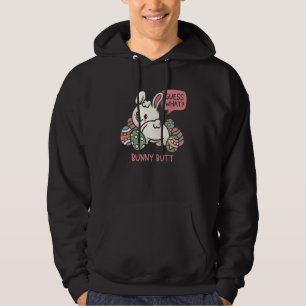 Niedlich Guess What Bunny Hintern Happy Oaster Hoodie