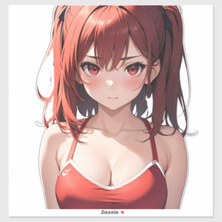 Niedlich Gym Anime Girl, Yasutake Kohaku Aufkleber