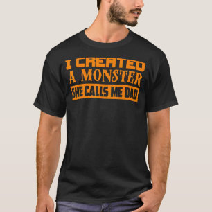Niedlich habe ich ein Monster erschaffen, das sie T-Shirt