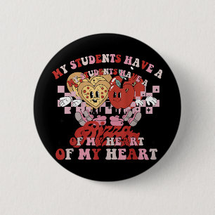 Niedlich haben meine Schüler einen Pizza-meine-Her Button