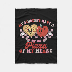 Niedlich haben meine Schüler einen Pizza-meine-Her Fleecedecke