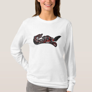 Niedlich Haida Mother Otter & Baby Shirt