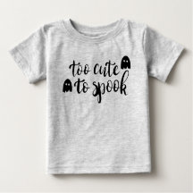Niedlich, Halloween-Baby-T - Shirt zu sprechen