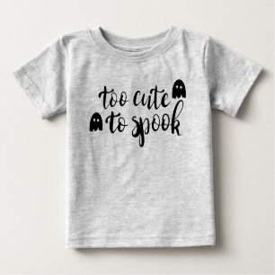 Niedlich, Halloween-Baby-T - Shirt zu sprechen